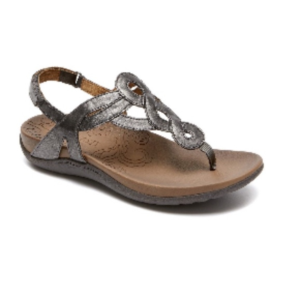 Rockport Cobb Hill “Ramona” Slingback Leather Sandals Women’s Size 8.5 Wide READ - Picture 2 of 7